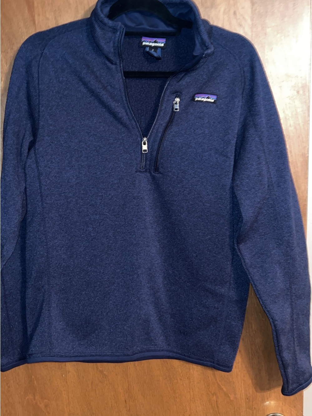 Patagonia Men's Navy Half-Zip Pullover Sweater